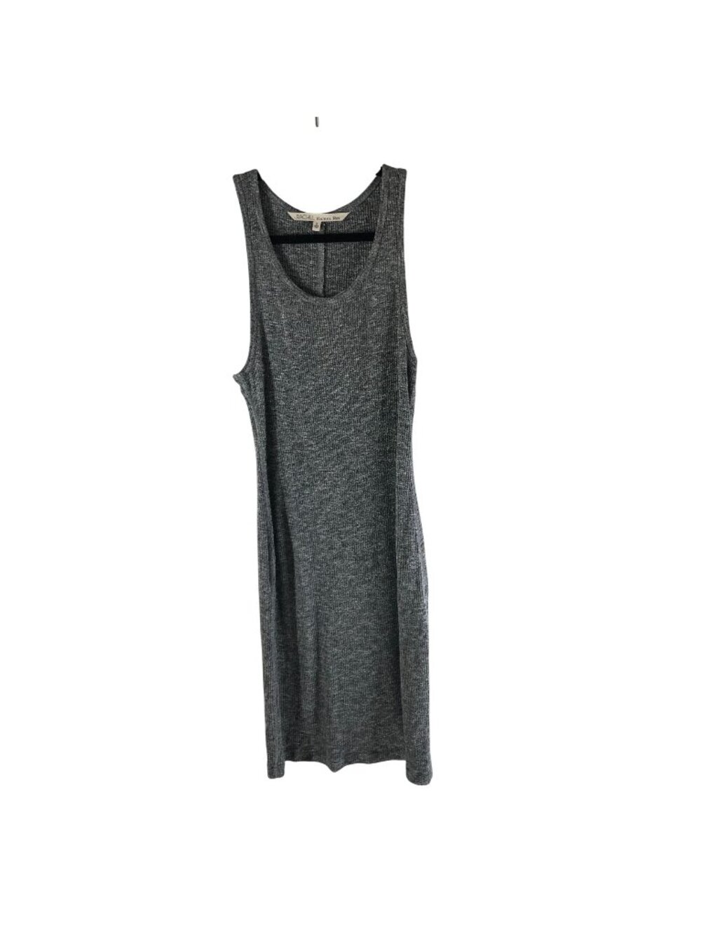 Rachel Rachel Roy Gray Ribbed Knit Tank Dress Size S
